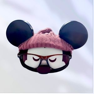 Disney parks jerrod maruyama limited release Mickey hipster ears - NEW